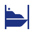 A side view of a ship to indicate its length
